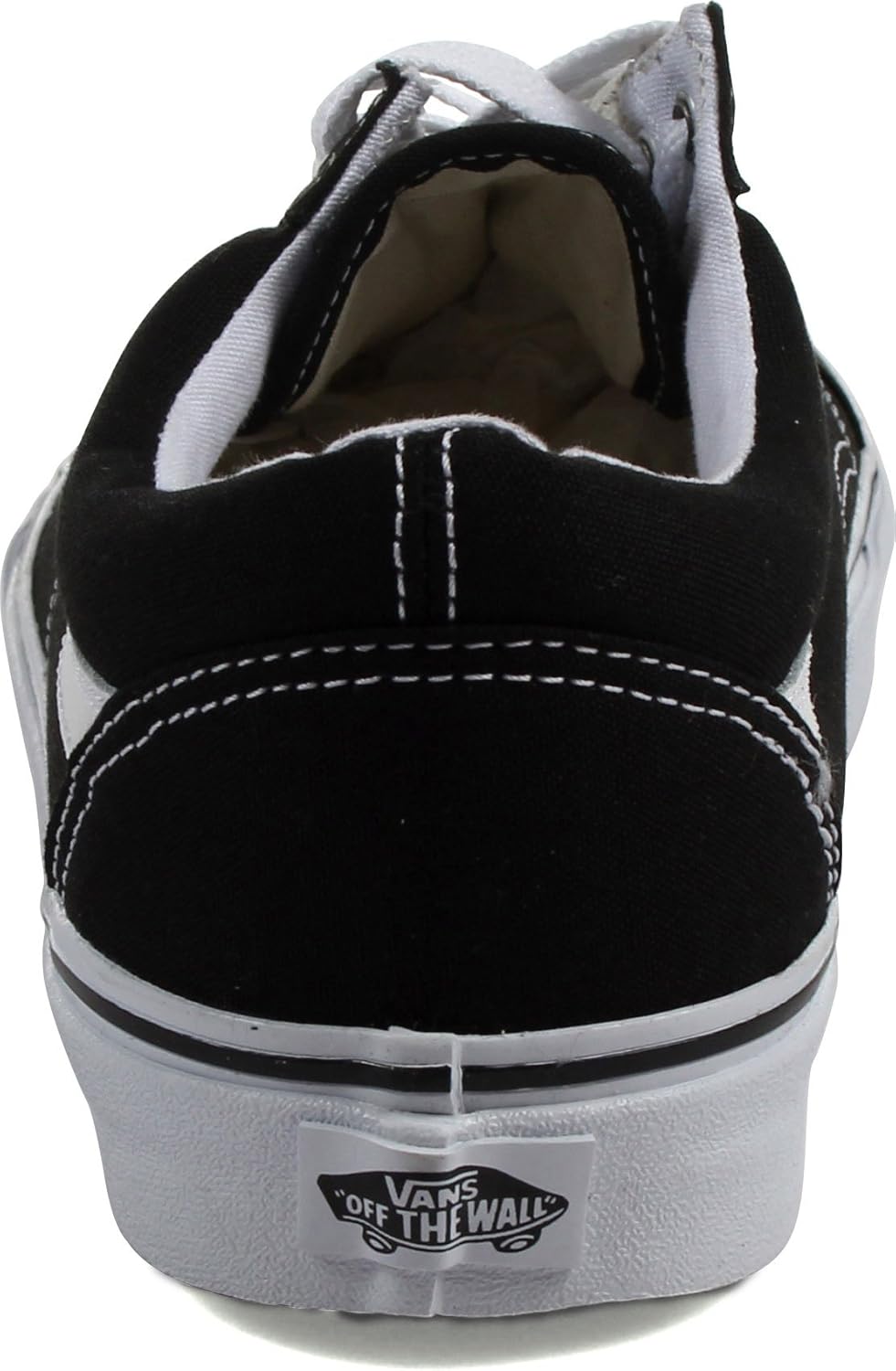 Black/White Suede Skate Shoes V577