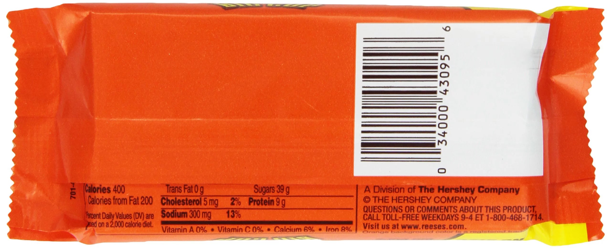 King Size Peanut Butter Big Cup, 2.8 oz, Pack of 16 F17827