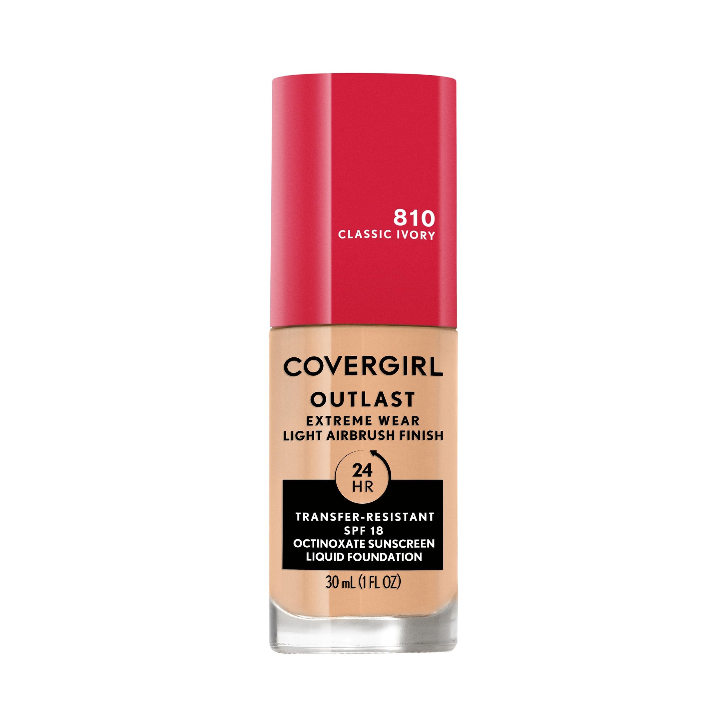 Classic Ivory 1 Fl. Oz. Full Coverage Liquid Foundation D712