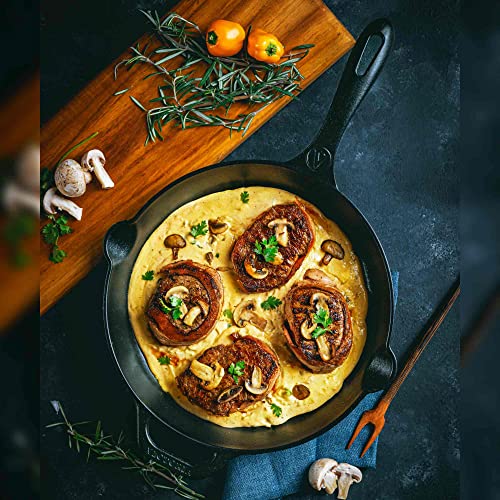 12-Inch Cast Iron Comal Pizza Pan and 8 Inch Tortilla Press L503862