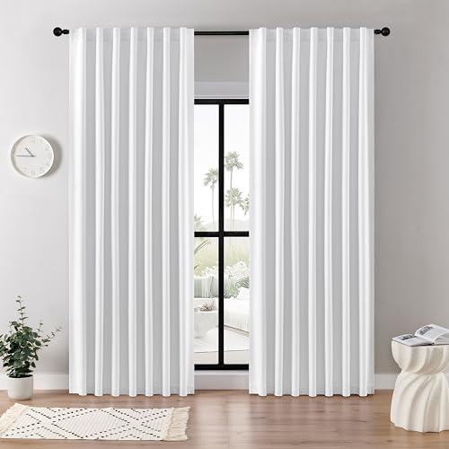 Light Grey Blackout Curtains 84 inches long N905