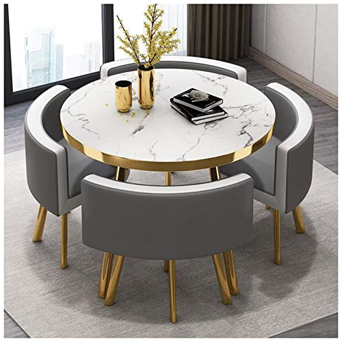 1 Table 4 Chairs Dining Table Set U59125
