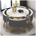 1 Table 4 Chairs Dining Table Set U59125