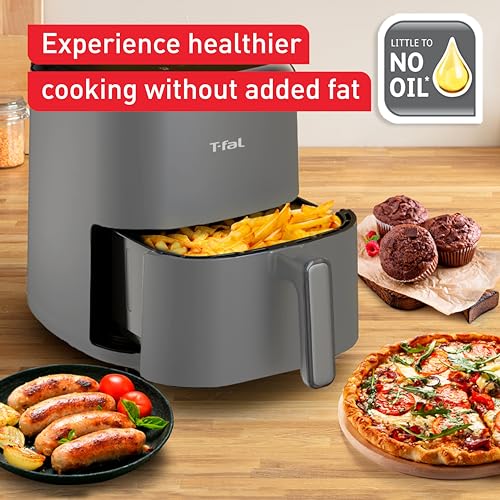 Mini Deep Fryer, Stainless Steel, 1 Liter, 900 Watts, Black B7422