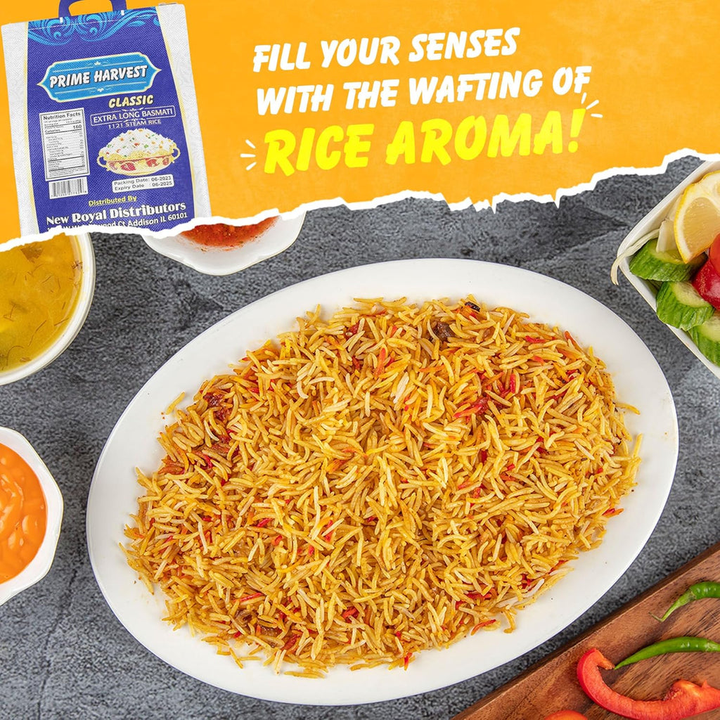 Basmati Rice 10lbs Extra Long Grain White Rice P8253
