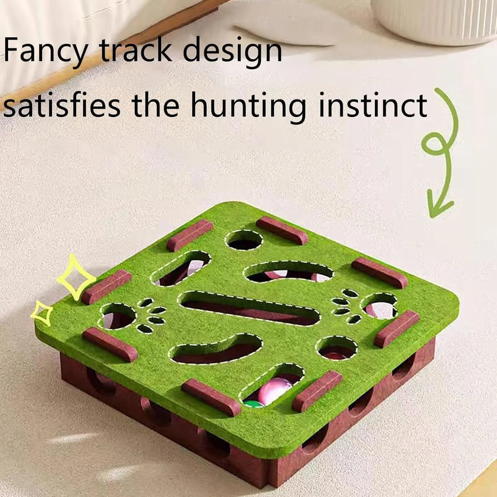 Cat Nail File Scratcher Box Puzzle Toy O5306