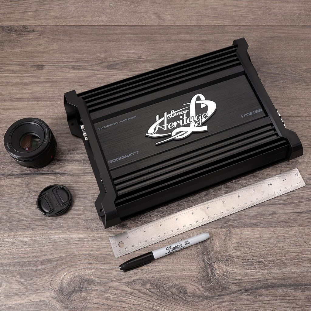 1 Channel 3,000 Watt MOSFET Car Amplifier Y650
