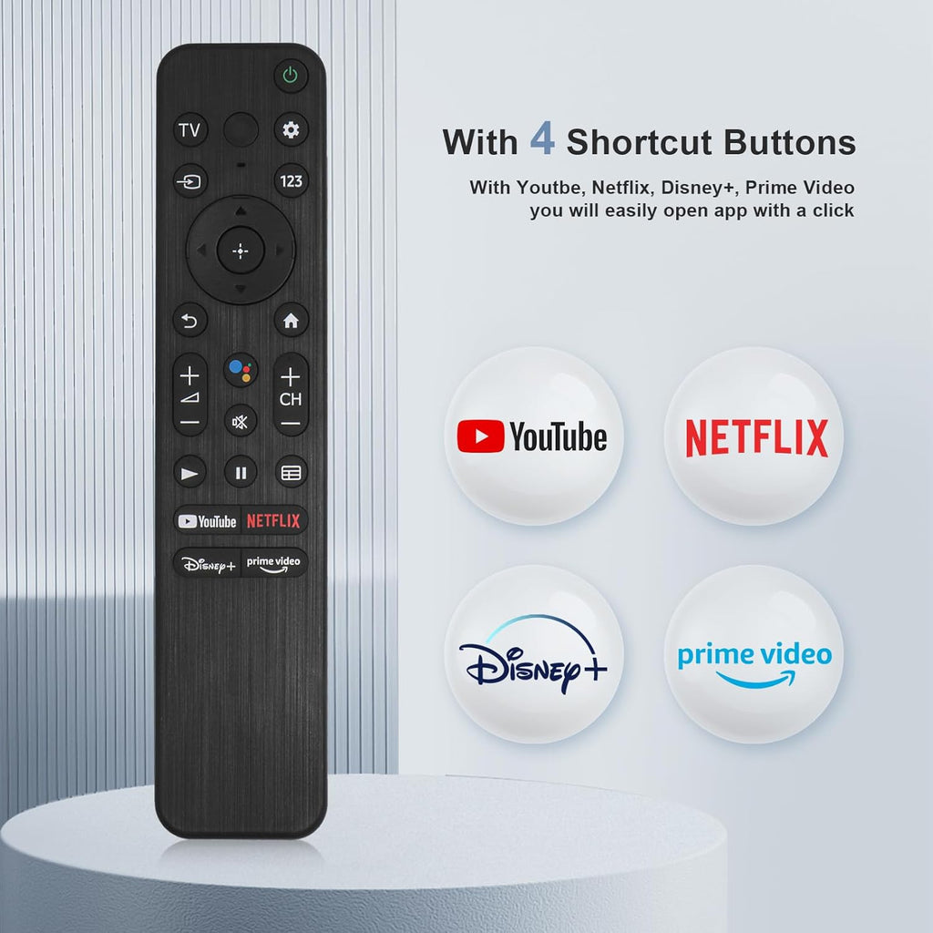 Voice Remote Control for Sony Smart TVs S222738