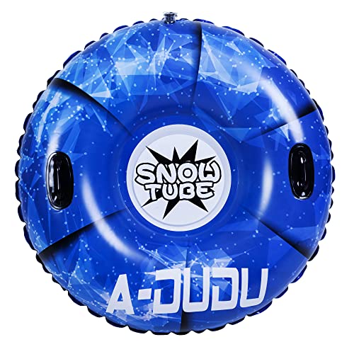 47 Inch Inflatable Snow Sled with Carrying Bag O837