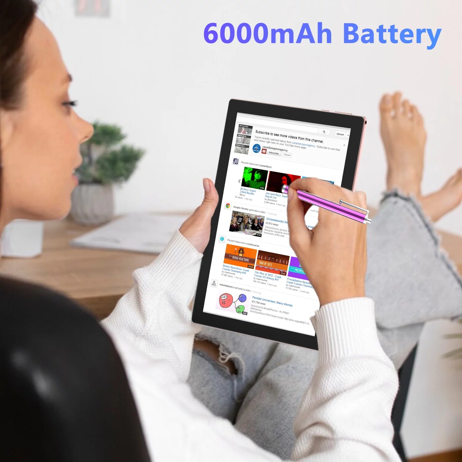 10.1 inch 2 in 1 Tablet with Keyboard, 8GB RAM+64GB ROM P258058