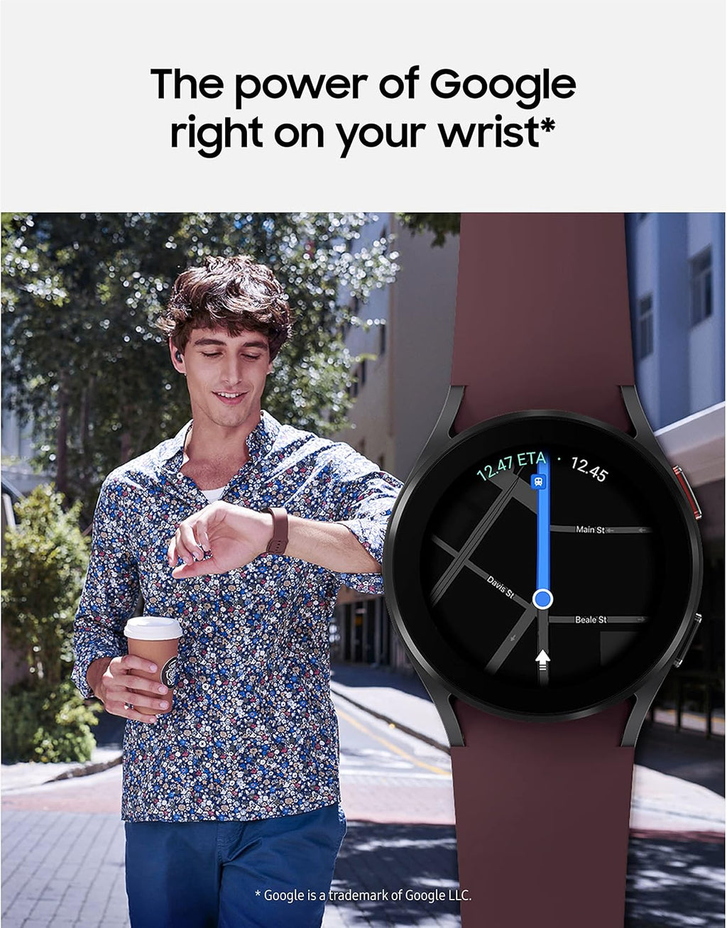 Pink Gold 40mm Smart Watch Bluetooth D10797