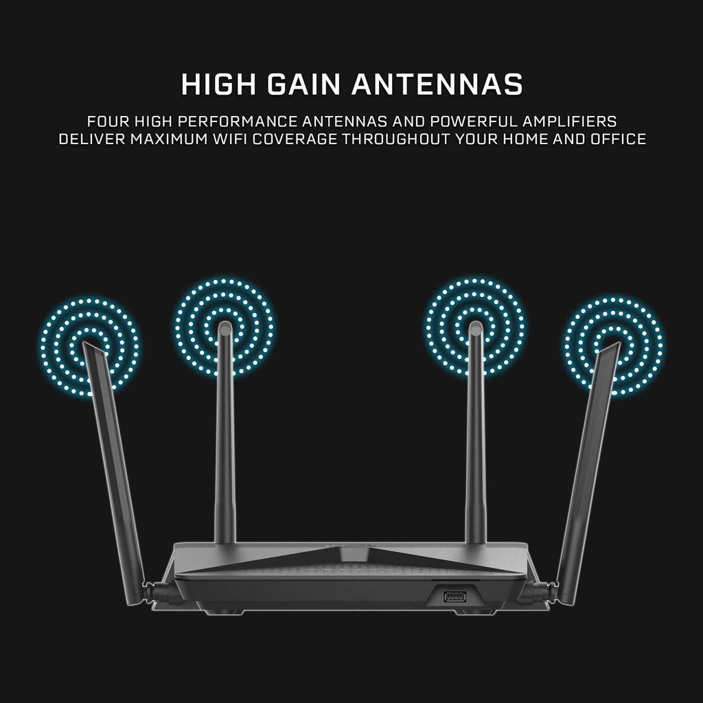 Wireless Router - 2533 Mbps - 2.4 GHz / 5 GHz - Gigabit Ethernet - 802.11ac E892