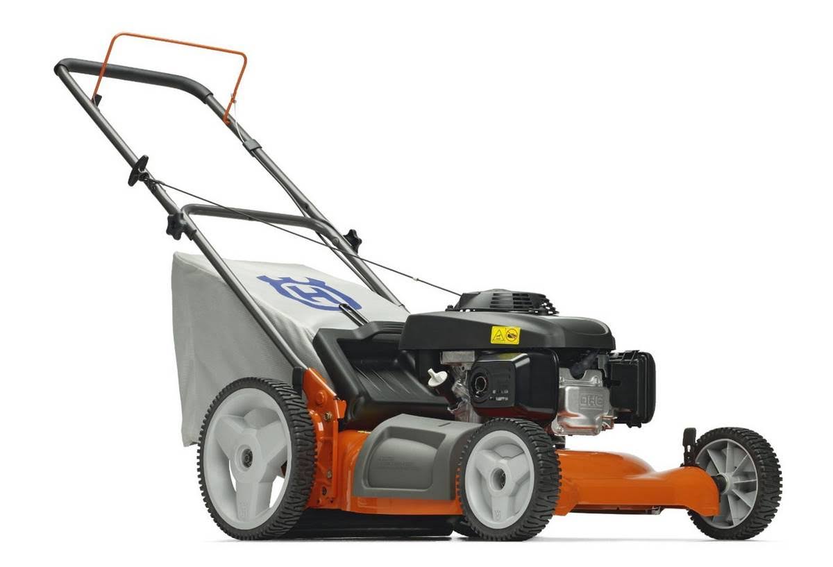 21x22 3-In-1 High-Wheel Push Gas Lawn Mower V19292