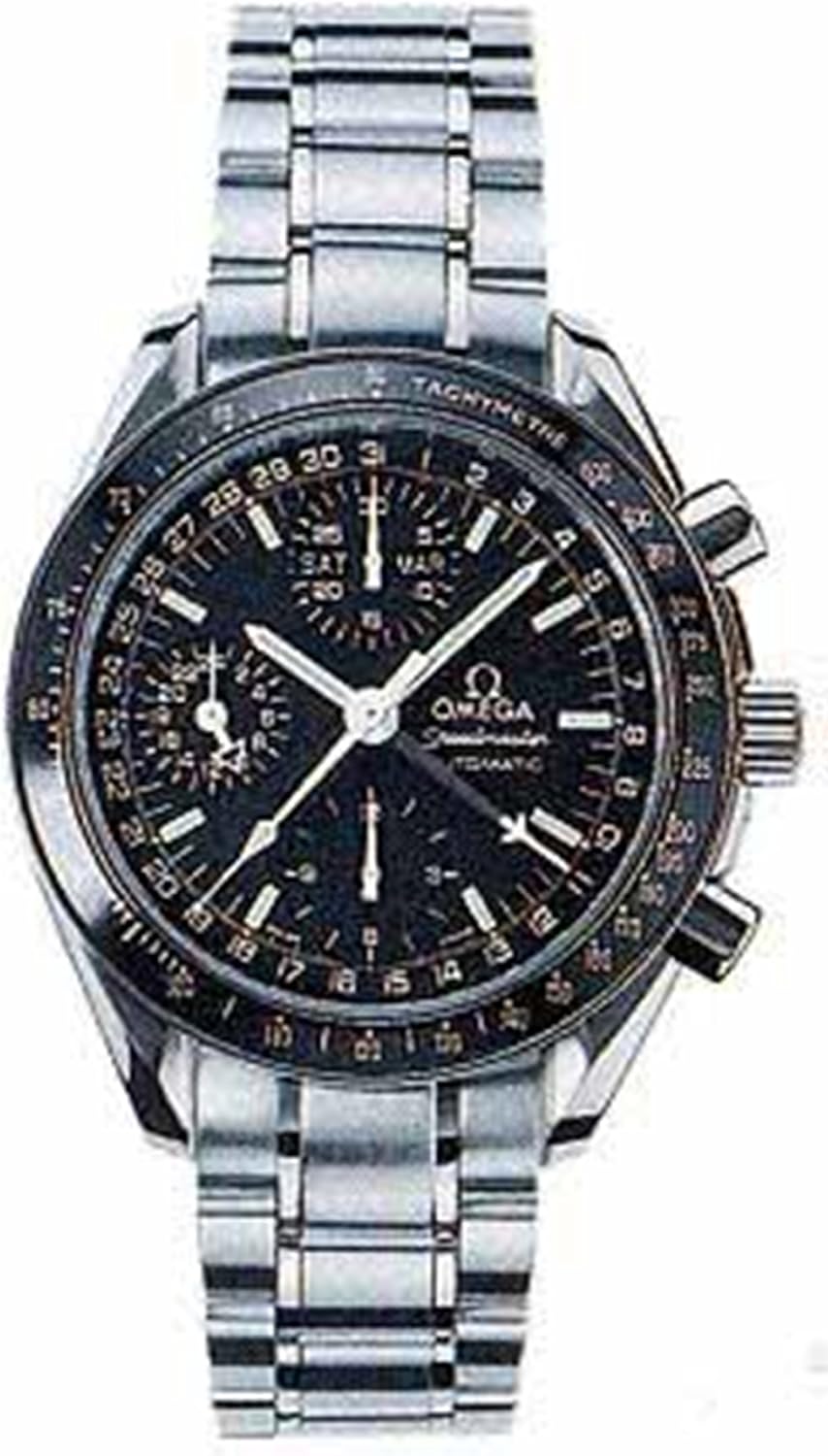 Black Dial Stainless Steel Automatic Chronograph Watch U68979