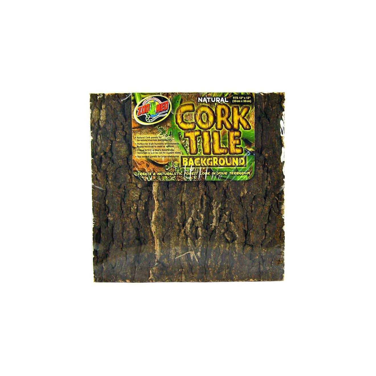 Natural Cork Tile Background J8736
