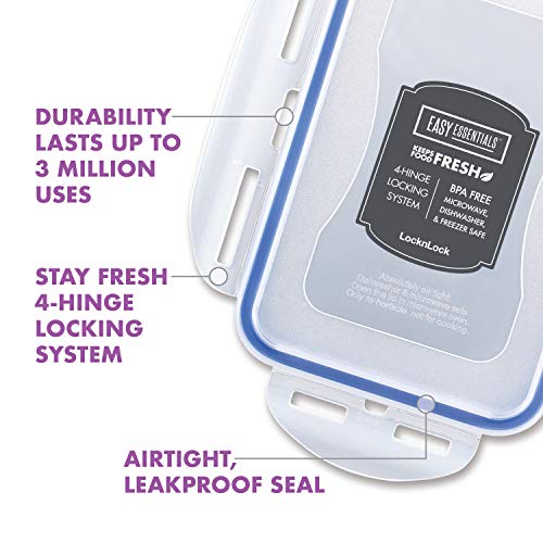 4-Piece Clear Food Storage Container Set V696199