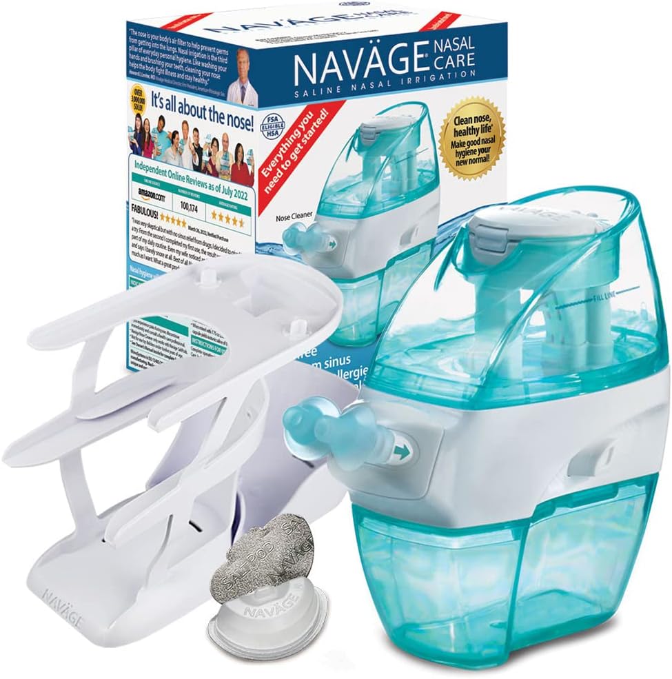 Nasal Irrigation System with 30 Salt Pods X3174