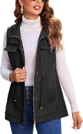 Lightweight Sleeveless Military Anorak Vest P82496