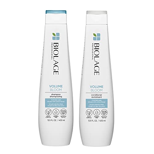 Volume Bloom Shampoo & Conditioner Set for Fine Hair, Paraben & Silicone-Free X75516