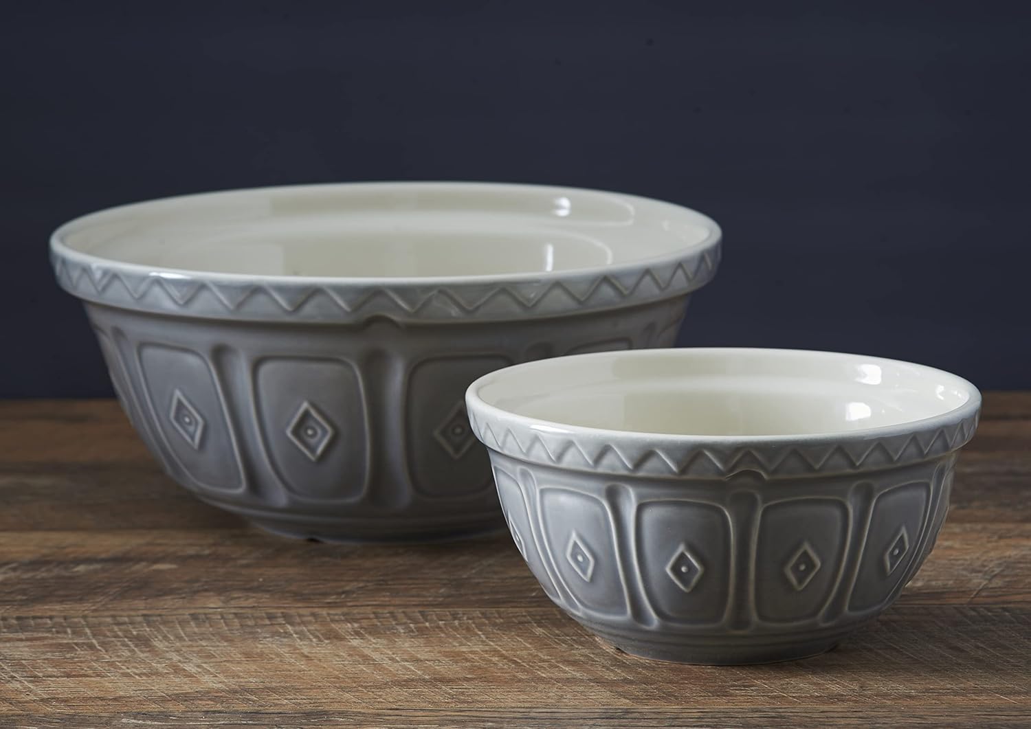 Grey 24 cm Mixing Bowl Z146