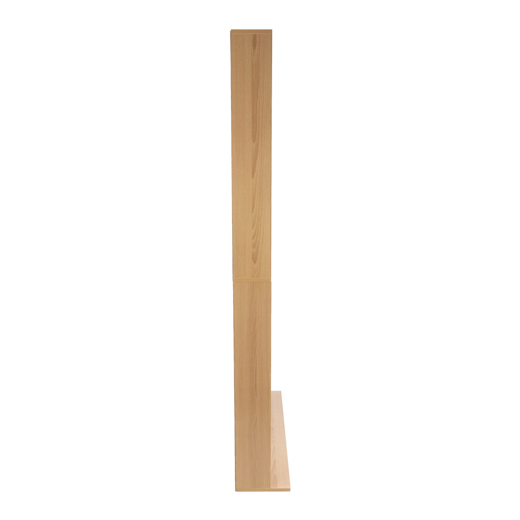40"x71" Adjustable Wood Media Storage Shelf Bookcase L751