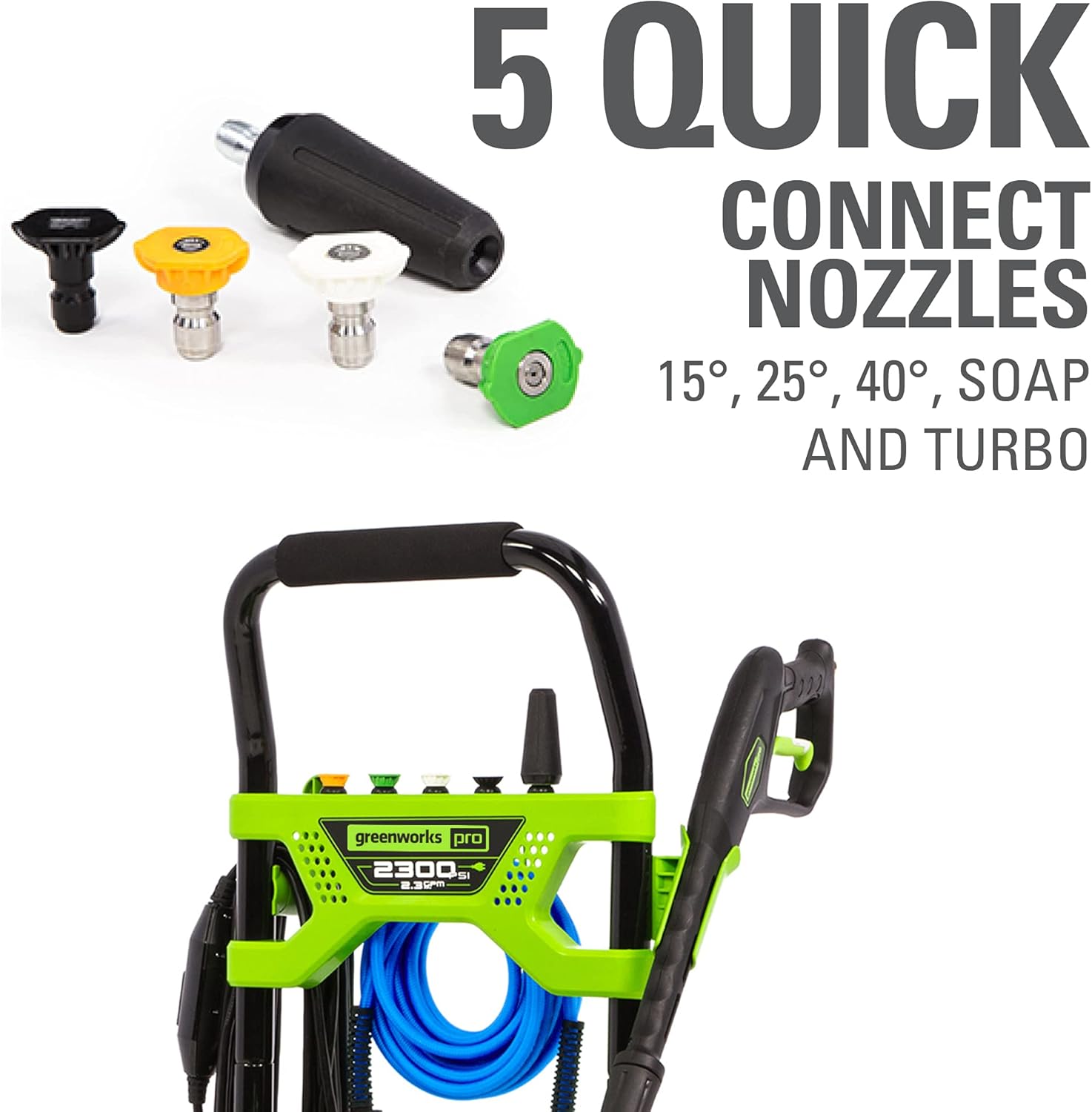 2300 PSI 2.3 GPM Electric Pressure Washer M4655