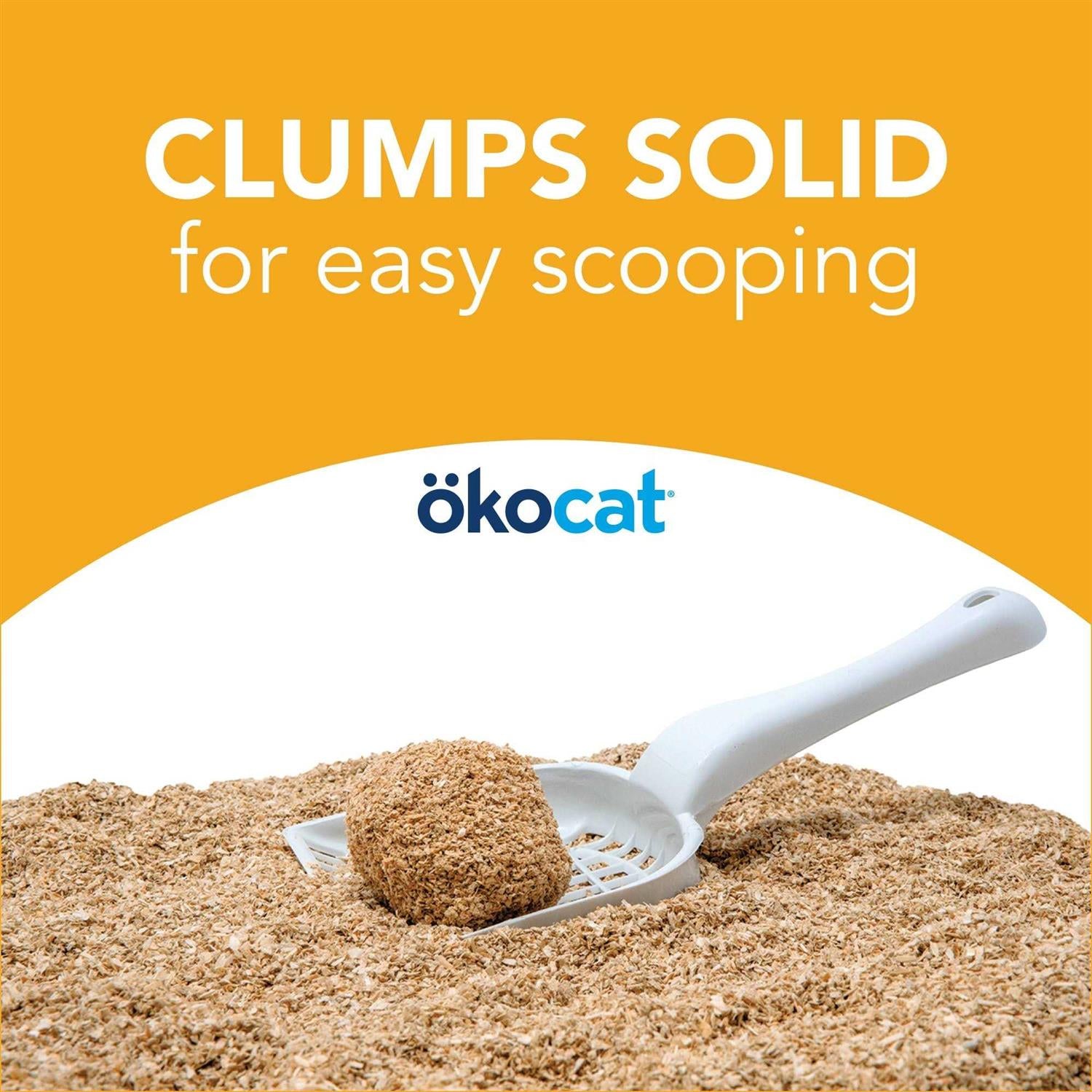 Unscented Clumping Wood Cat Litter P57850