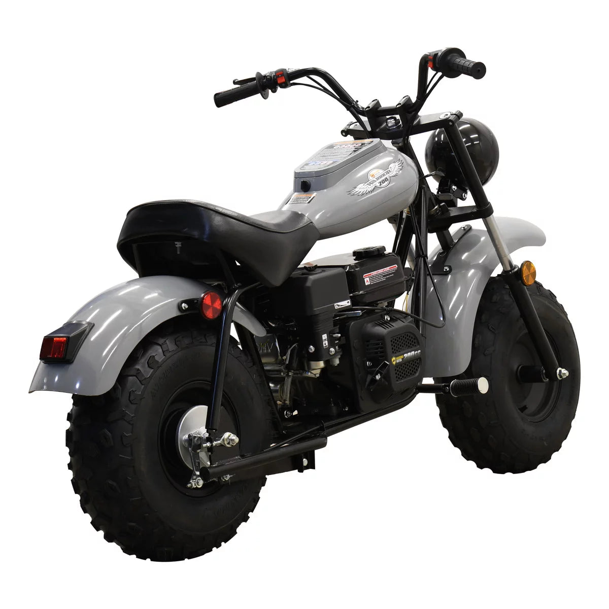 Gray 200cc Gas Powered Mini Bike F722612