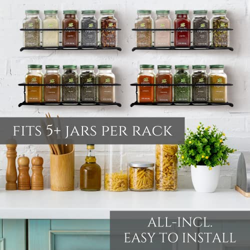 Set of 4 Hanging Spice Rack Q4892