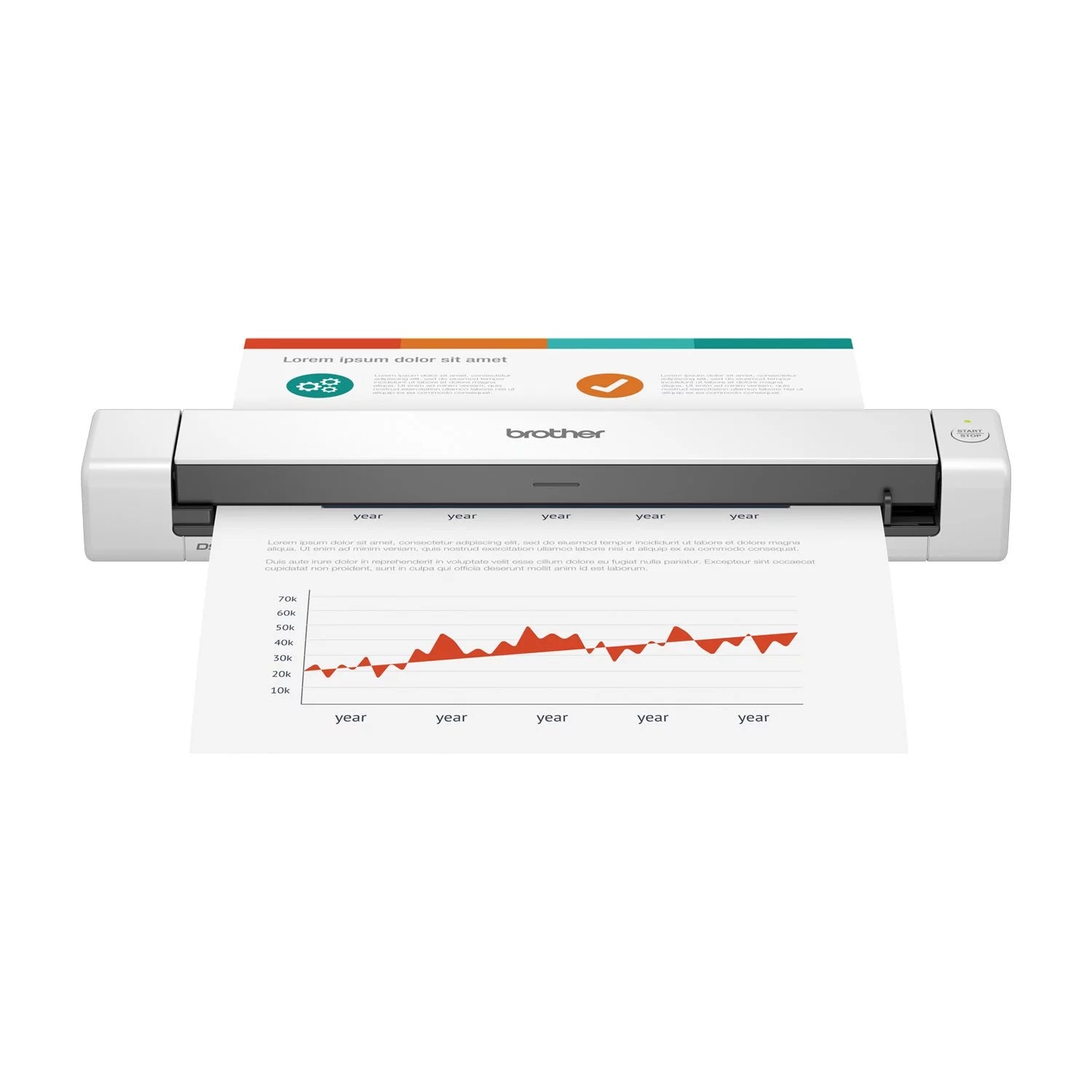 Portable Compact Mobile Document Scanner M4943