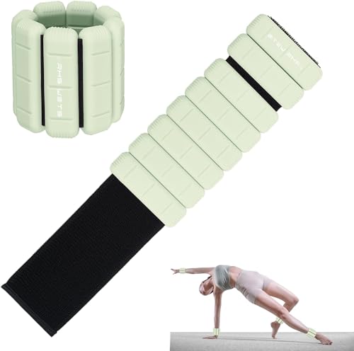 Adjustable Wrist Weights Set of 2 (1lb & 2lb) A310652