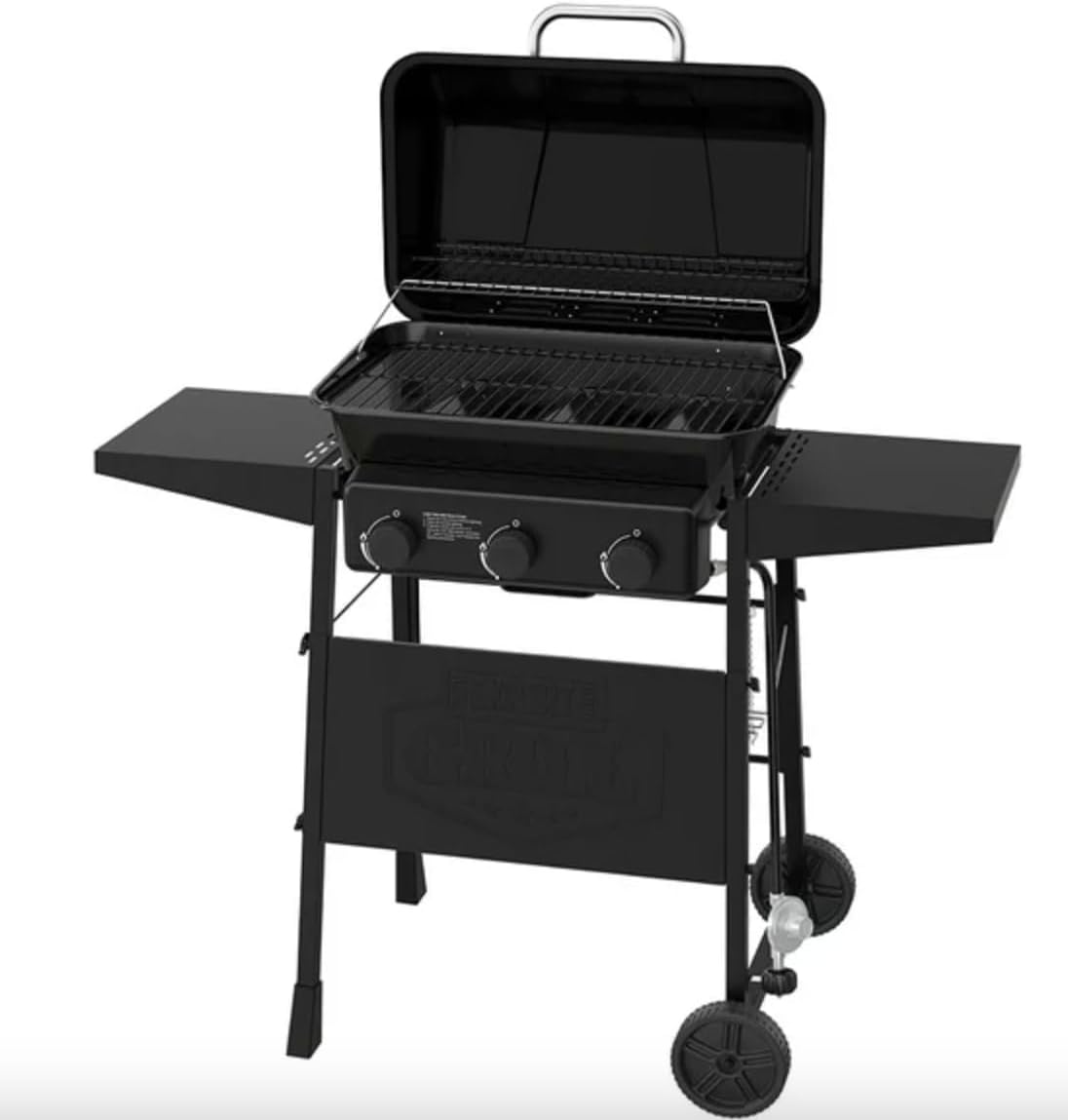 Black 3 Burner Propane Gas Grill O485151