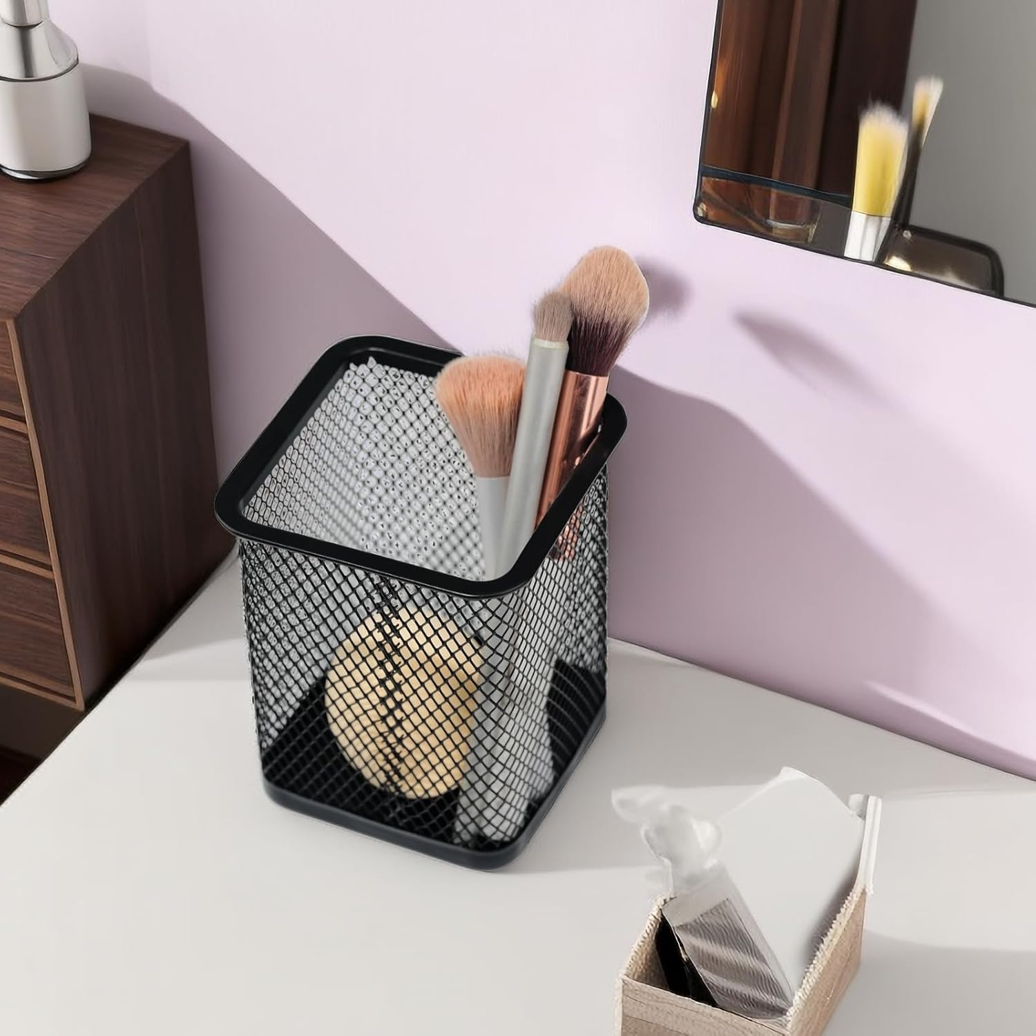 Wire Mesh Pencil Cup Holder U61056