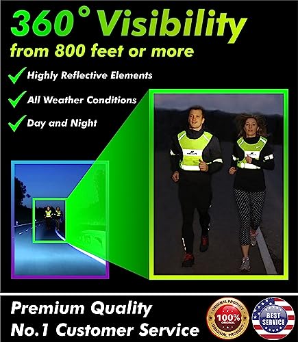 Reflective Vest with 2 Bands & Bag P10766