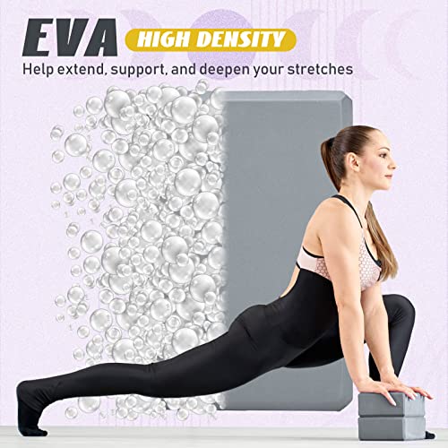 6 Pack Eva Foam Yoga Blocks X262393