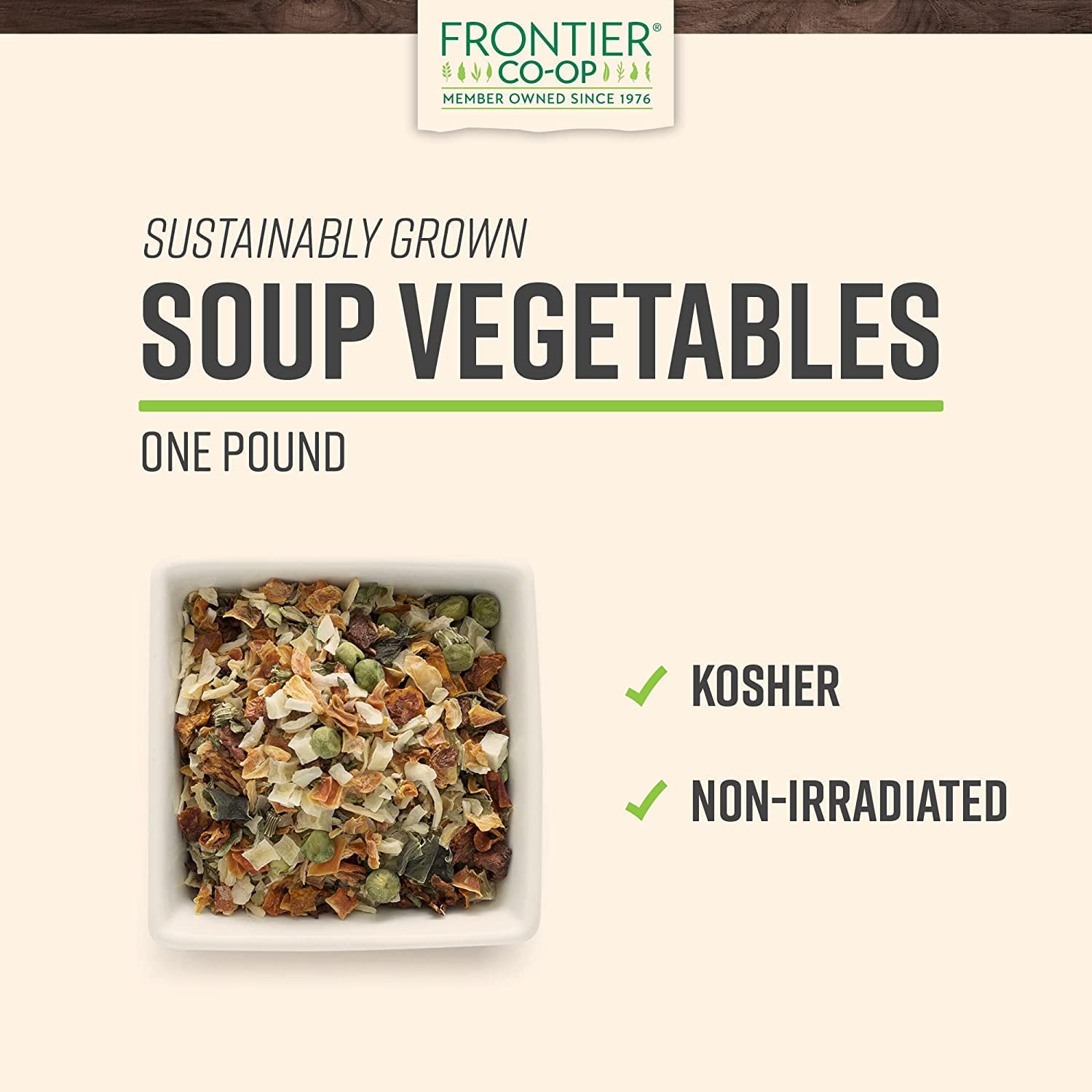 1-Pound Mixed Dried Vegetable Soup V2785