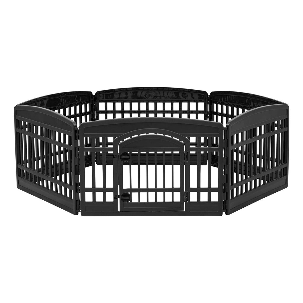 6 Panel Exercise Pet Playpen with Door F59451