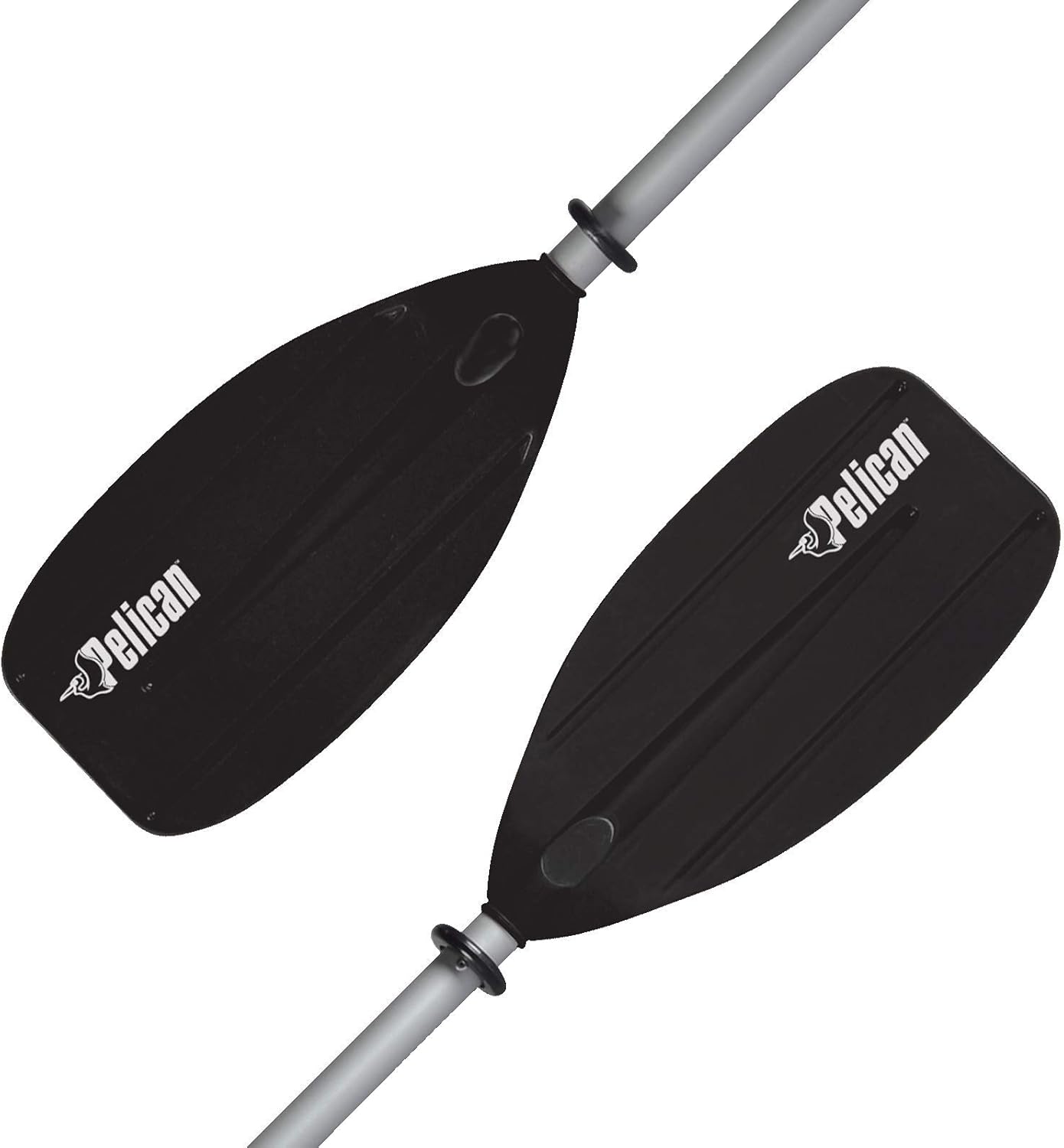 Youth 2 Piece Aluminum Polypropylene Ribbed Blade Kayak Paddle P6464