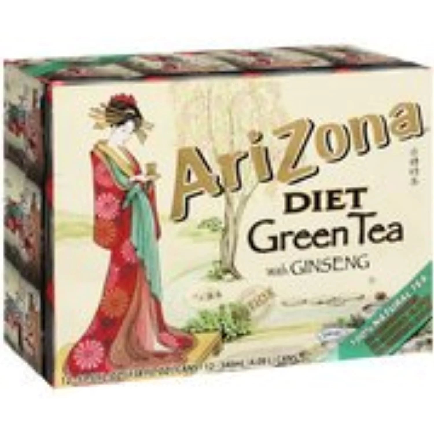 Diet Green Tea With Ginseng 24 Cans Y420
