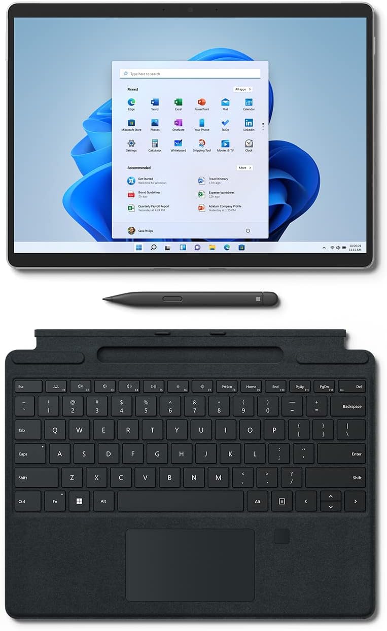 Surface Pro 8 13" Touchscreen Intel Core i5 16GB Memory 256GB SSD Graphite P1069
