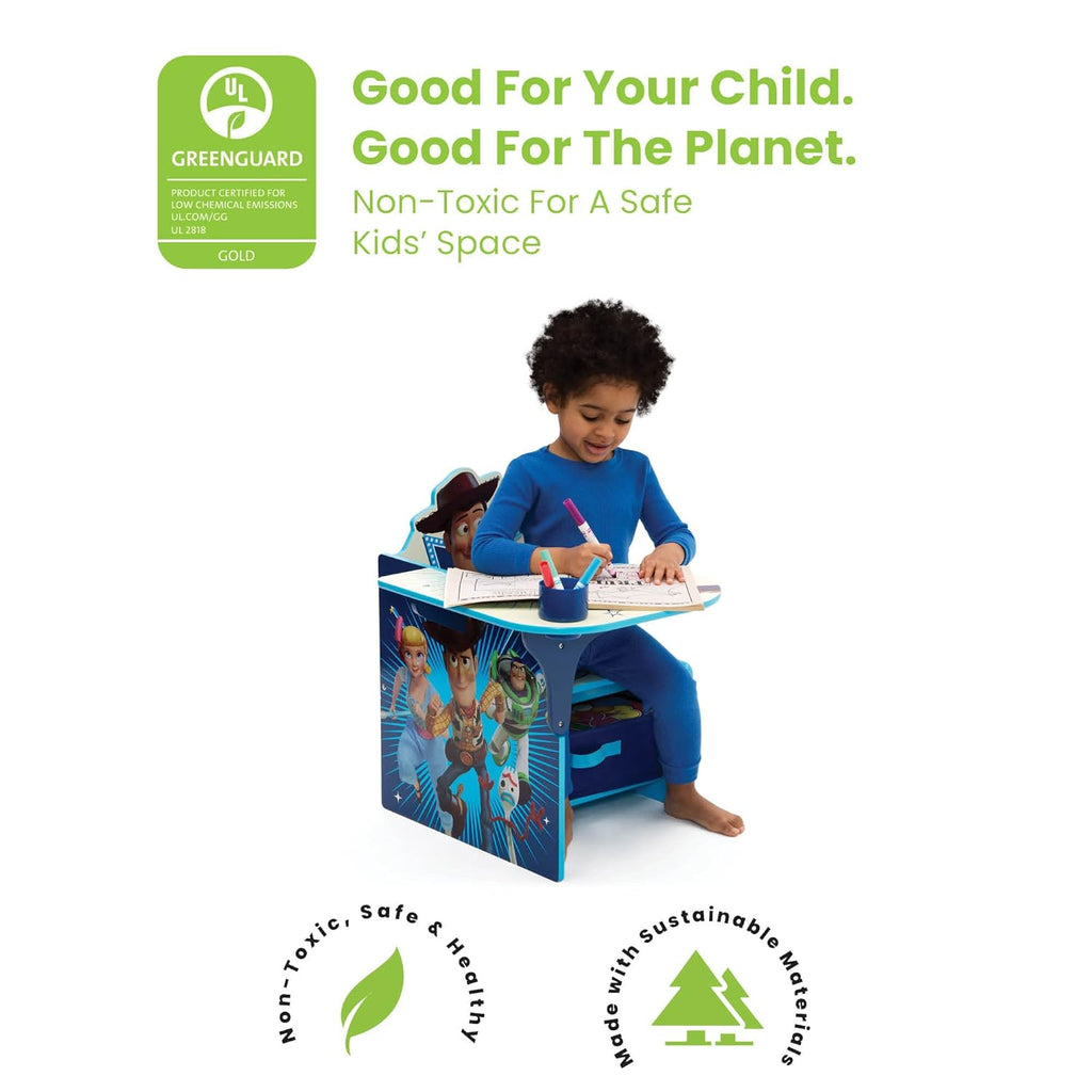 Children Chair Desk with Storage Bin O553