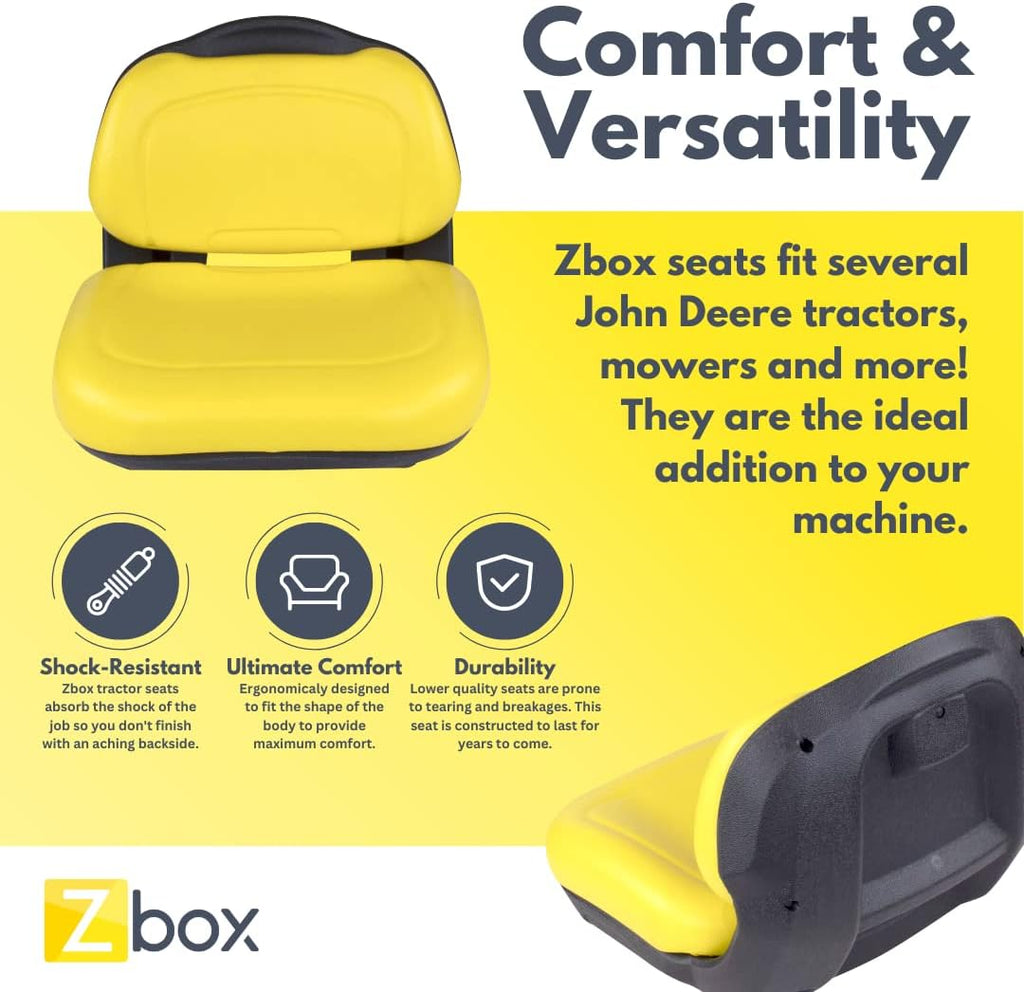 Yellow Tractor Seat D581207