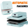 Blue Auto Heat Press Machine R58890