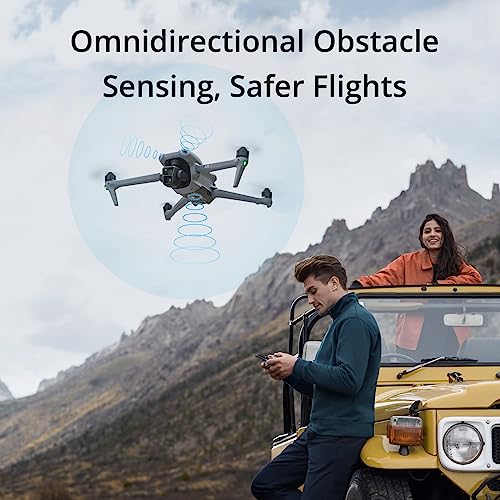 Drone with Dual Cameras, 46-Min Flight Time, Omnidirectional Obstacle Sensing, 48MP Photos, 4K/60fps HDR N8027
