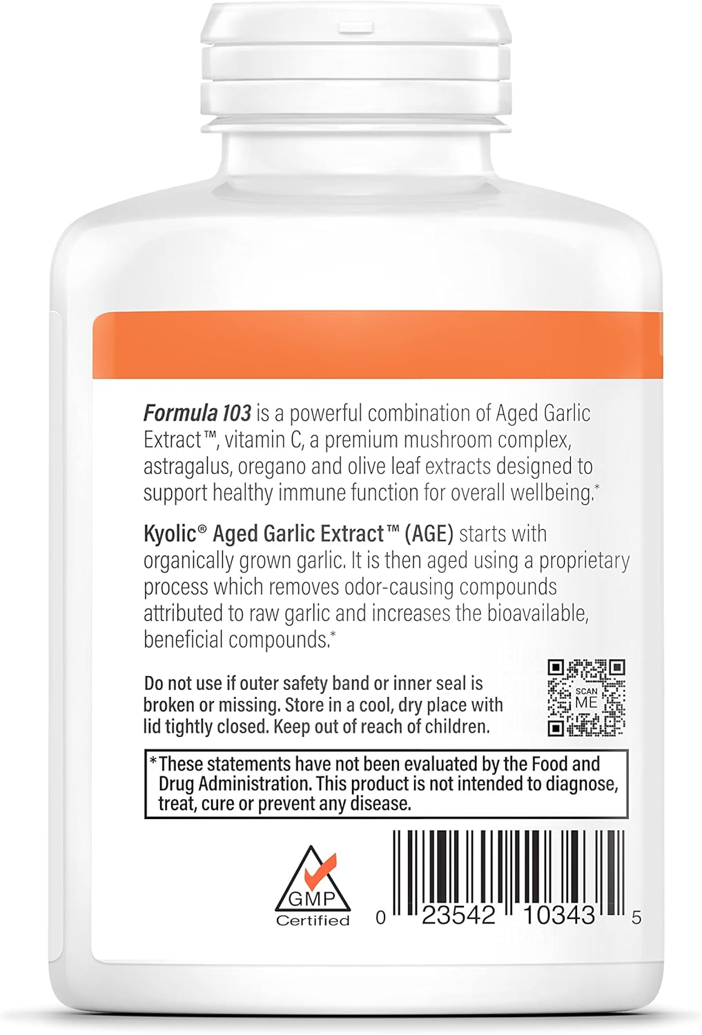 300 Capsules Aged Garlic Extract D32722