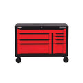 Red 8-Drawer Steel Rolling Tool Cabinet E5896