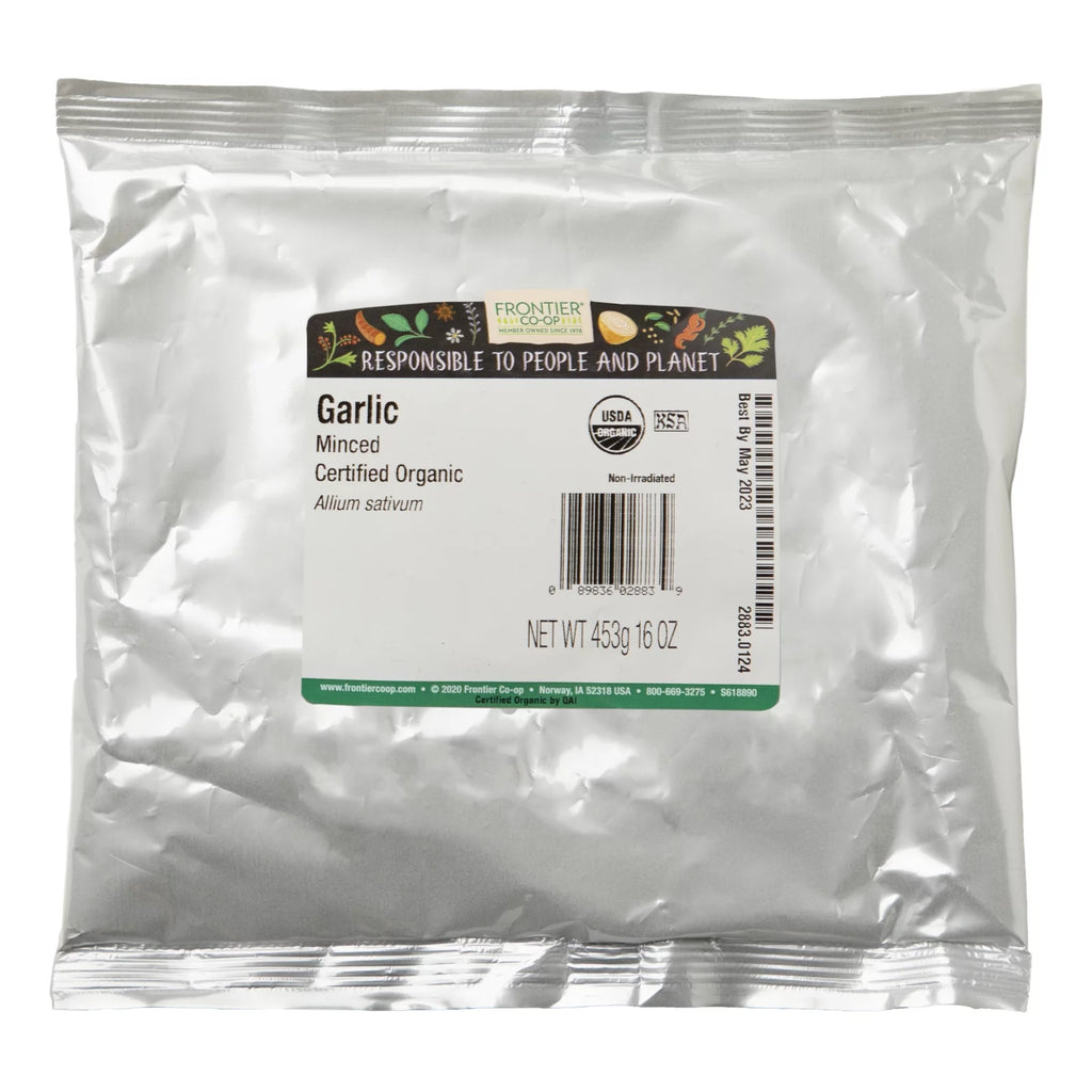 Organic Minced Garlic U87924