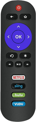 Replacement Remote Control for JVC Roku TV H7123