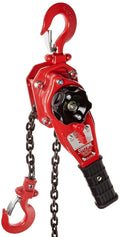 Steel Ratchet Lever Hoist with Hook, 10' Lifting Height, 3/4 Ton Load Capacity A1491