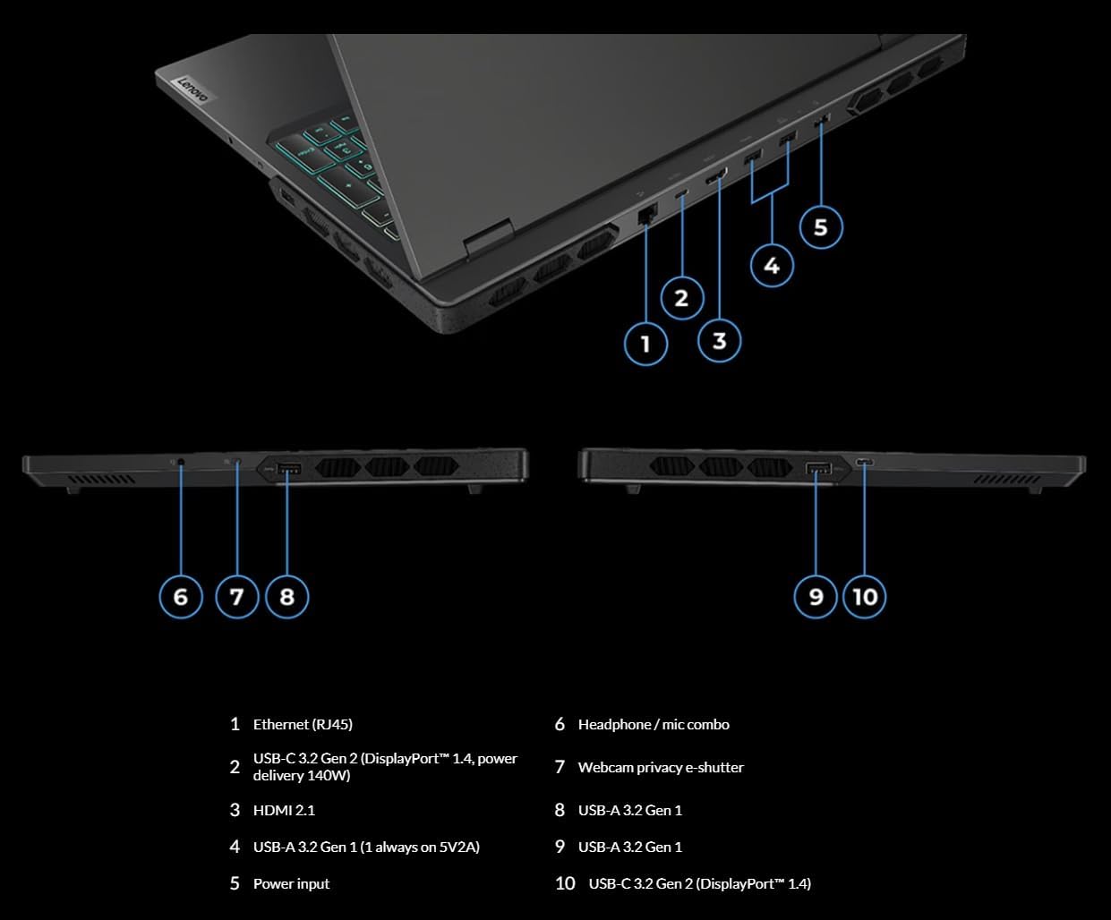 16" Gaming Laptop, AMD Ryzen 9, RTX 4090 16GB, 32GB RAM, 2TB NVMe SSD G908